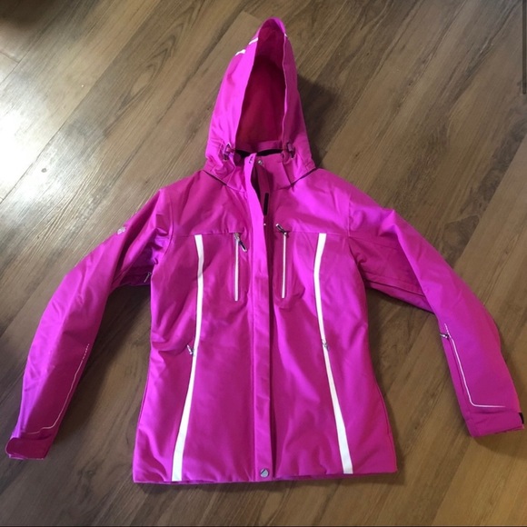 Pink Descente Ski Jacket Size 8/S